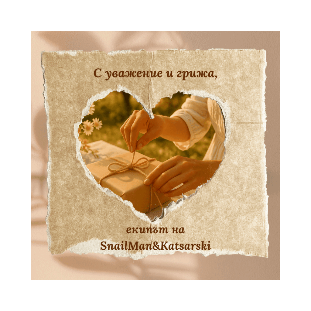 Подарък Ръководство SnailMan&Katsarski